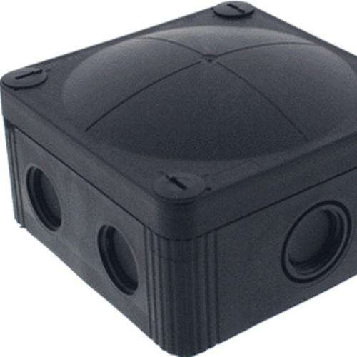 WISKA 10109673 COMBI407/3221/B 95X95X60 IP66 BLACK BOX W/WAGO