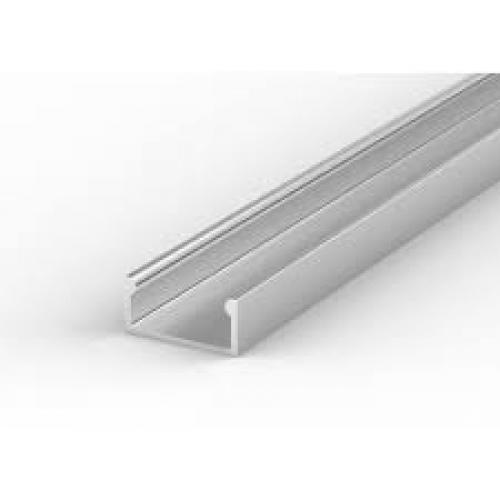 AURORA EN-CH1002 ALUMINIUM SURFACE PROFILE CHANNEL 2MTR