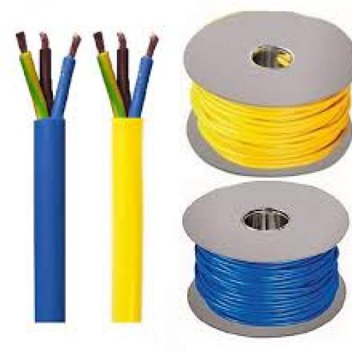 CABLE 3183A ARCTIC 2.5MM 3C YELLOW 100M DRUM BS7919