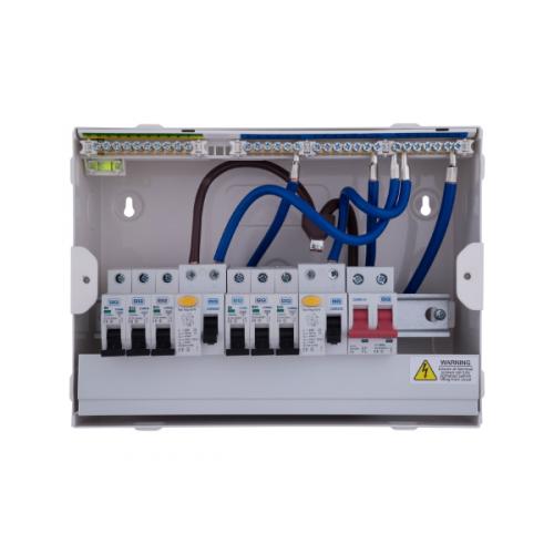 BG CFUDP16606 6WAY POPULATED DUAL RCD CONSUMER UNIT AM3