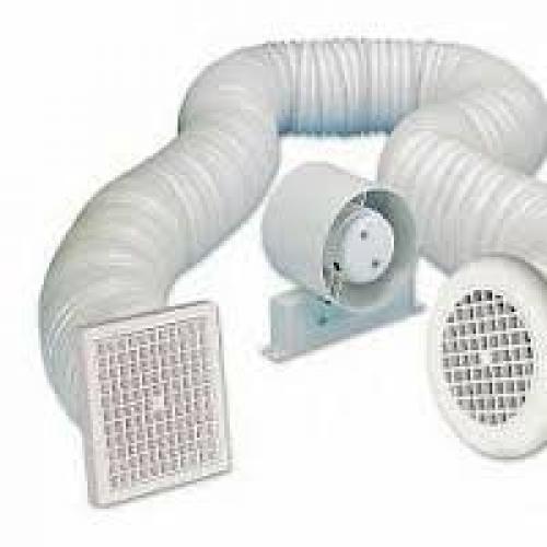 DETA 4640 100MM SHOWER FAN KIT  