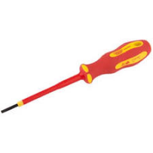 DRAPER 64414 VDE 4MM SLOTTED SCREWDRIVER