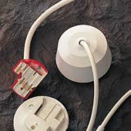 MEM F8572 LSC 3PIN PLUG-IN CEILING ROSE W/3MTR HR FLEX