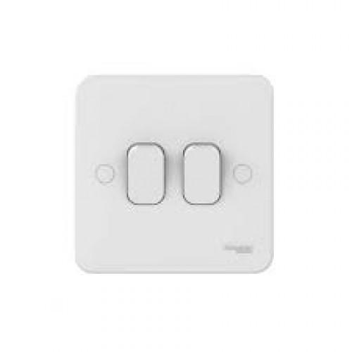 SCHNEIDER LISSE GGBL1022 2G 2W SWITCH