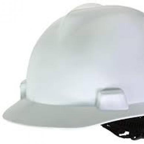 DELIGO SHW SAFETY HAT HELMET WHITE ONE SIZE