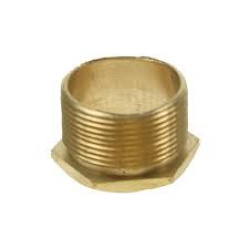 CONDUIT FITTINGS 2INCH MALE BUSH SHORT BRASS