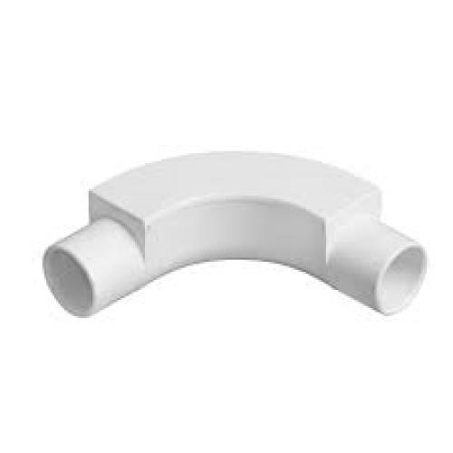 MITA PIB25W 25MM INSPECTION BEND WHITE PVC