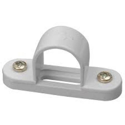 MITA SBS25W 25MM SPACER BAR SADDLE WHITE PVC