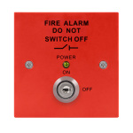 ESP MAGISORP RED FIRE ALARM ISOLATION SWITCH FUSED