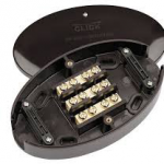 CLICK WA222 60A JUNCTION BOX 3 TERMINAL BROWN