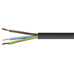 CABLE 3183Y 1.0MM 3CORE PVC FLEX BLACK 100MTR DRUM