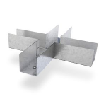 TRENCH LIGHTING TRUNKING 2X2 4 WAY INTERSECTION