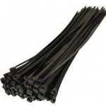 CABLE TIE 100X2.5MM BLACK PVC PACK OF 100