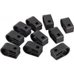 NO.20 CABLE CLEAT 50.8MM BLACK 