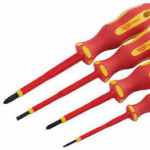 DRAPER 64693 VDE 4PC SCREWDRIVER SET 2XSLOT 2XPOZ