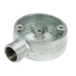 CONDUIT FITTINGS 20MM END BOX GALV