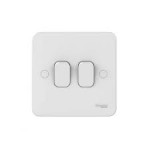 SCHNEIDER LISSE GGBL1022 2G 2W SWITCH