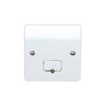 MK K337WHI LOGIC 13A DP UNSWITCHED SPUR BASE FO