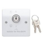 MK K4780WHI FIRE ALARM SWITCH LOCKABLE 20A RATED