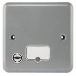 MK K989ALM METALCLAD 13A DP UNSWITCHED SPUR W/FLEX OUT