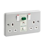 GREENBROOK SAFETYSURE M22SM 2G RCD SW METALCLAD SKT