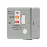BG METALCLAD MC554RCD FUSED SPUR RCD PROTECTED