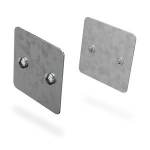 TRENCH POWER TRUNKING 2X2 COUPLER WITH SCREWS