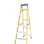 ELEX/6STEP 6 TREAD FIBREGLASS STEP LADDER BS EN131